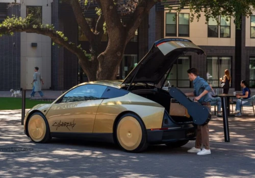Cybercab wozi już klientów w Austin. FSD w bardziej zaawansowanej odsłonie