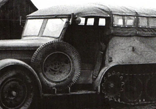 PZInż. 222 – polski prototypowy półgąsienicowy transporter piechoty