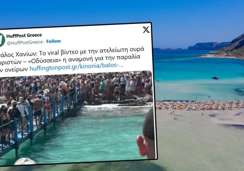 Rajska plaża w Grecji zmieniła się w 