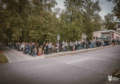 200 ochotników rozpoczęło szkolenie w lubelskiej brygadzie WOT. Większość czeka 16 intensywnych dni