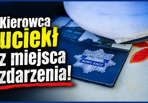 Poszukiwani świadkowie kolizji na pograniczu Grybowa i Siołkowej!