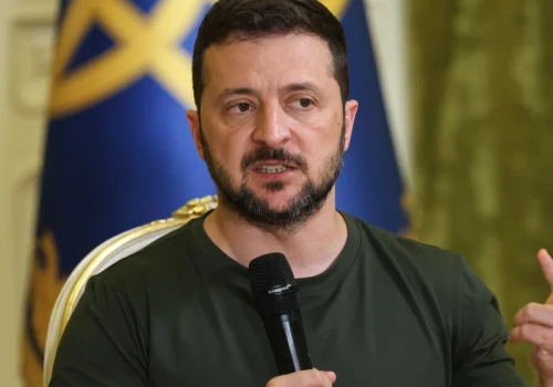 Rosyjski dron uderzył w siedzibę SBU. Zełenski zapowiada 