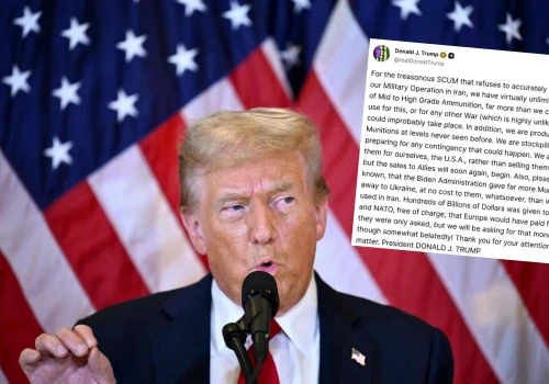 Trump życzy sobie, żeby Europa zapłaciła za pomoc dla Ukrainy jaką już uzyskała od USA