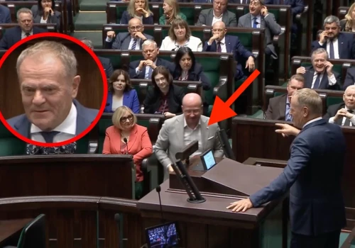 Poseł PiS wyskoczył pod mównicę i krzyczał do Tuska. Wymowna reakcja premiera! „Znacie go?”