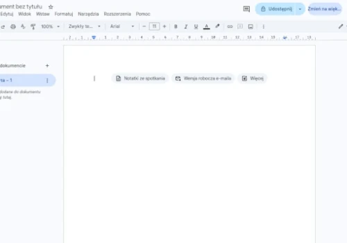 Gemini może teraz czytać, odpowiadać i wprowadzać zmiany w Google Docs