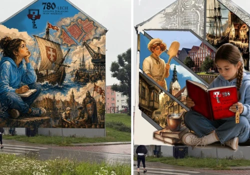 Mural na 780-lecie Elbląga jednak inaczej. Miasto wycofało swoje projekty