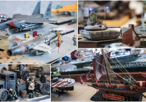 Miniaturowe dzieła sztuki w Klubie Bolko. Trwa 5. Świdnickie Biennale Modelarskie