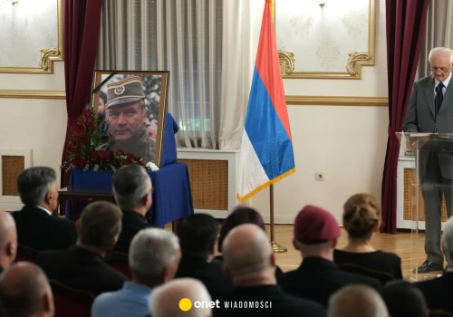 W Belgradzie odbyło się upamiętnienie Ratko Mladića