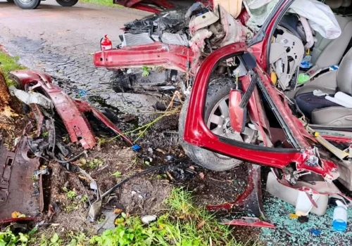 Tragedia w Pobłociu. Nie żyje 37-letni kierowca