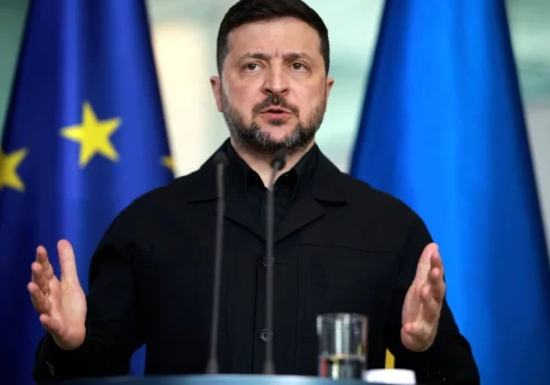 Zełenski reaguje na decyzję Putina. 