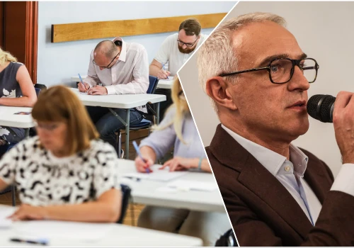 Za nami Wielkie Dyktando Świdnickie 2026. Do kogo trafiło Złote Pióro Mistrza Ortografii?