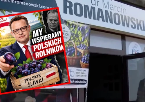 Pojechali pod biuro Romanowskiego, a tam kolejka! Nie uwierzycie, po co przyszli ludzie. „Skoro go nie ma…”