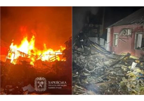 Rosyjskie drony uderzyły w Czuhujiw. Zginęła prawie cała rodzina