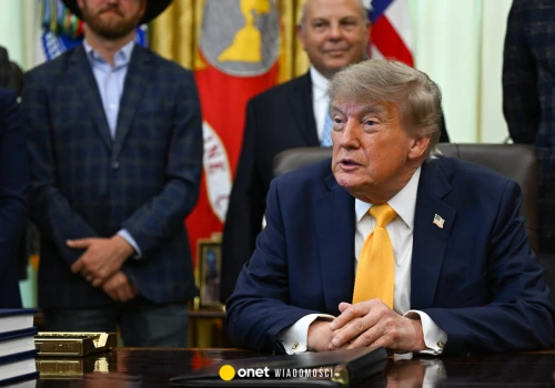 Donald Trump zapytany o działania Rosji wobec NATO. 