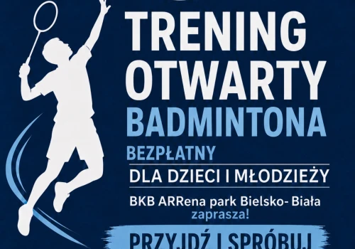 Bezpłatne treningi badmintona dla dzieci i młodzieży. Klub zaprasza na zajęcia