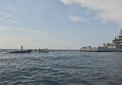 US Navy demonstruje system tankowania USV na morzu