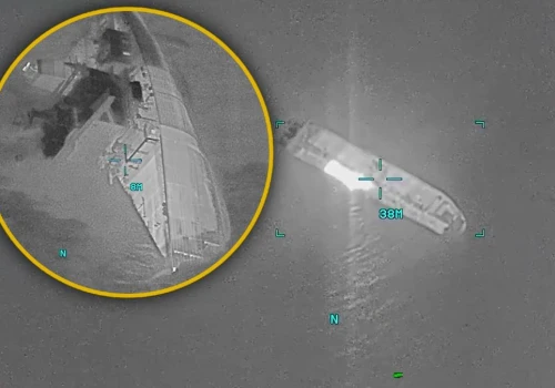 Amerykanie odpowiadają Iranowi. Tankowiec poszedł na dno