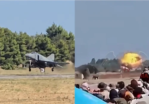 Tragedia na pokazie lotniczym. Dwaj piloci greckiego myśliwca F-4E Phantom II zginęli