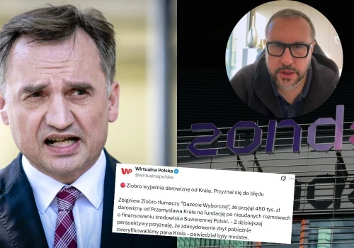 Zbigniew Ziobro z refleksją, mówi, że dziś nie przyjąłby 450 tys. zł 