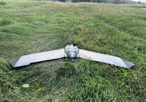 Nowy dron w podlaskiej PSP. Pomoże podczas pożarów wielkoobszarowych