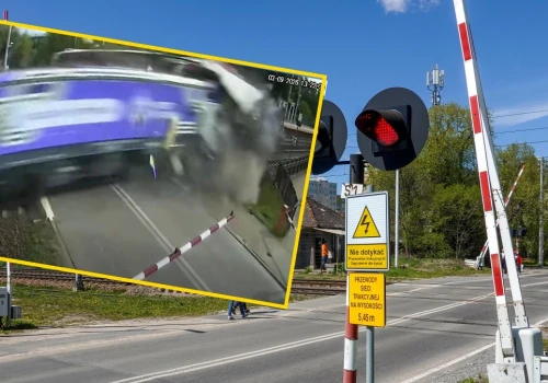 Pociąg rozbił ciężarówkę na przejeździe. Dzień później stanęło tam auto osobowe