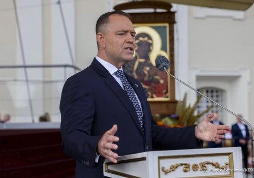 Karol Nawrocki zabrał głos na dożynkach. Znaczące słowa