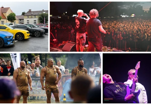 NOWY TOMYŚL: Co to była za sobota! Skolim przyleciał śmigłowcem, strongmani pokazali moc, a Blacha 2115 przejął scenę