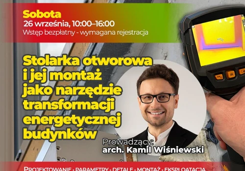 Stolarka otworowa w budynkach pasywnych i zeroenergetycznych. Konferencja Go Passive Archi Masterclass podczas WinDoGlass