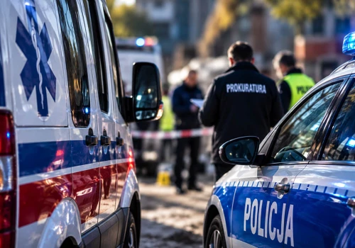Policyjny pościg pod Policami. 17-latek podczas ucieczki spowodował wypadek w Uniemyślu