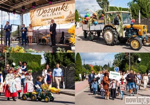 Barwny korowód przejechał ulicami Płoni. Tak rozpoczęły się Dożynki Miejskie w Raciborzu