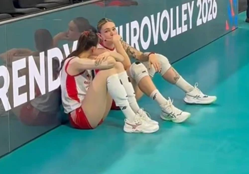 Łzy polskich siatkarek po porażce z Serbią. Medal ME 2026 nie dla Polek (WIDEO)