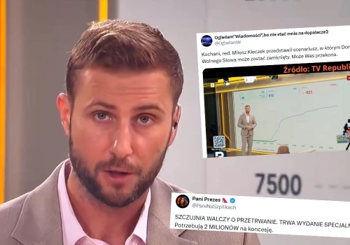 TV Republika błaga widzów o wpłaty, bo stacji grozi unicestwienie: 