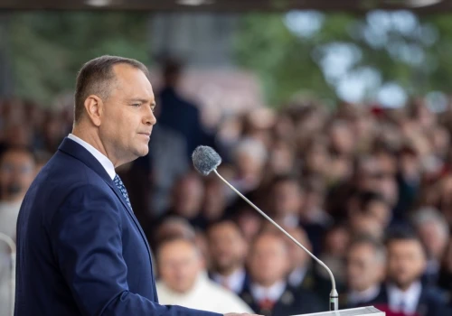 Nawrocki przemawiał do rolników. 