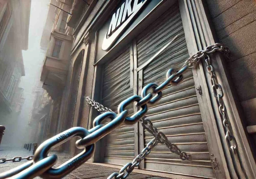 Spadek notowań o 78%. Nike wypada z S&P 100 – pośród zapiekłych kontrowersji