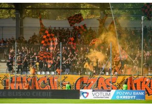 Chrobry Głogów niepocieszony po ligowych derbach z Miedzią Legnica