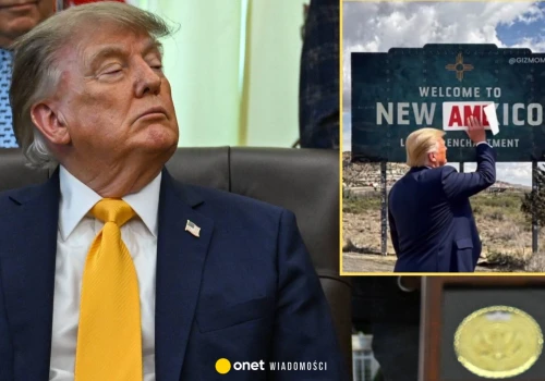 Donald Trump znów wciela się w kartografa. Chce zmienić nazwę amerykańskiego stanu