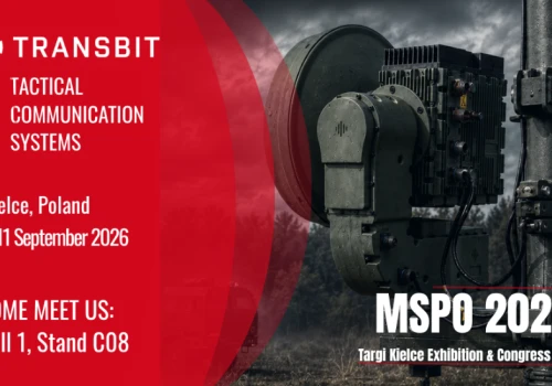 MSPO 2026 - Transbit prezentuje nową generację systemów łączności. Premiery radiolinii pasma Ka R-460W oraz dwukanałowej radiostacji R-452C-01