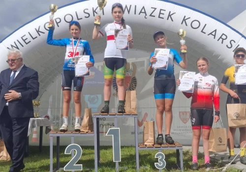 Ania Szczepańska po raz siódmy Mistrzynią Polski MTB Szkół Podstawowych.