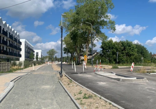 Ulica Wiczlińska w Gdyni znów częściowo przejezdna