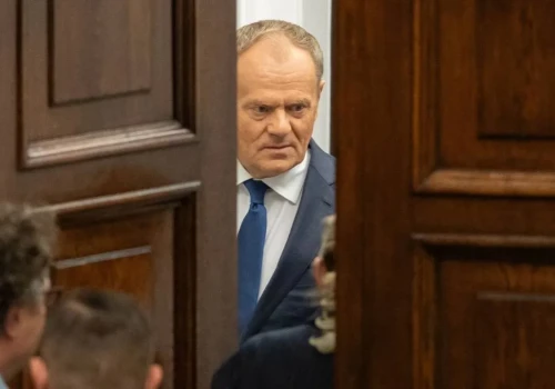 Po wyborach w Niemczech - entuzjazm i panika. Tusk wykorzystał to do partyjnej 