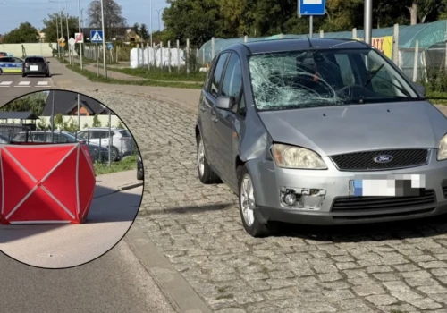 Tragiczny wypadek na ul. Powstańców Wielkopolskich w Ciechanowie. Jedna osoba nie żyje