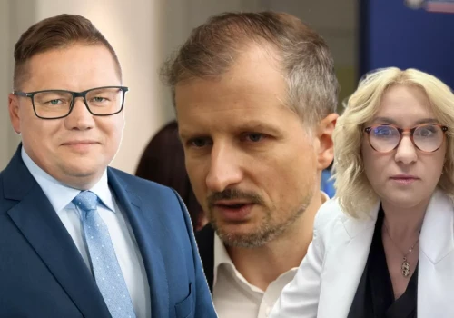 Dorożała odchodzi, Pasławska pokazuje strzelbę. W tle spór ważny dla rolników