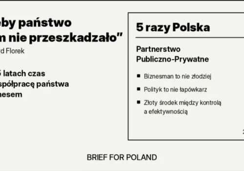 Ryszard Florek: „Żeby państwo nam nie przeszkadzało”. Po 35 latach czas na współpracę państwa z biznesem