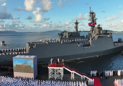 Korea Płn. przyjęła do służby drugi niszczyciel rakietowy