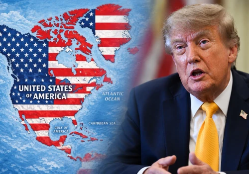 Donald Trump idzie coraz dalej. Pokazał nową mapę