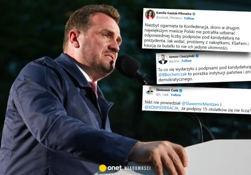 Wpadka Konfederacji w Krakowie. Sieć zalały komentarze polityków