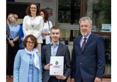 Uczeń Zespołu Szkół nr 2 w Stargardzie laureatem Ogólnopolskiego Konkursu Statystycznego