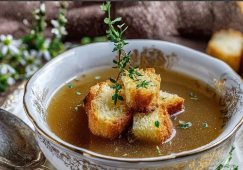 Zapomniana zupa kuchni galicyjskiej. Aromatyczna konkurentka ogórkowej