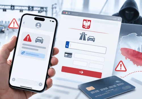 Dostałeś SMS o mandacie? Oszuści podszywają się pod e-TOLL