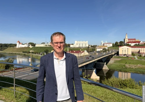 Andrzej Poczobut wrócił na Białoruś. „Warunki są bardzo trudne, ale to nie oznacza, że należy rezygnować”